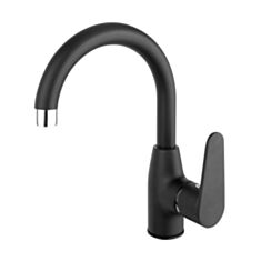 Смеситель для кухни Ferro Algeo BAG2ABL черный - фото