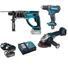 Набір електроінструментів Makita DLXMUA504 - фото