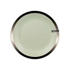 Тарілка керамічна Ardesto Liguria Green bay AR2926LGC 26 см - фото