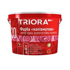 Інтер'єрна фарба латексна Triora вологостійка напівматова 1 л - фото