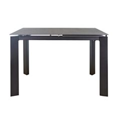 Стіл обідній розкладний Євродім Marlow DF505-2T 120*80 black - фото