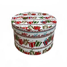 Коробка подарункова Дім Упаковки Новорічна з малюнком 2110098306 24,5*13,8 см - фото