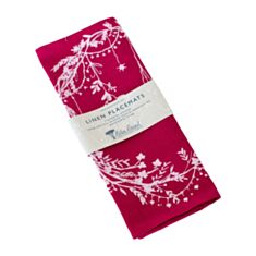 Серветка Helen Round Christmas Placemats Pure Linen 30*46 см 2 шт - фото