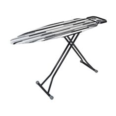 Гладильная доска EuroHome Cloud Полосы с розеткой 40*118 см - фото