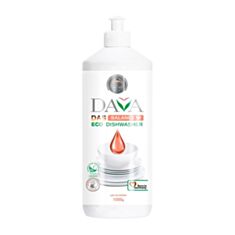 Средство для посуды DAVA BALANCE экологичное с глицерином 1000 мл - фото