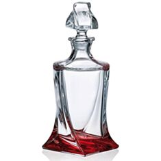 Карафа для віскі Bohemia Quadro Color 4c745-72r94 850мл - фото