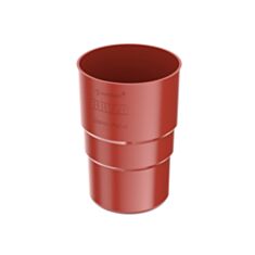 Муфта труби Bryza 62-133 90 мм червона - фото
