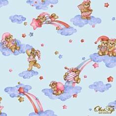 Шпалери паперові Континент Ведмежата 41002 - фото