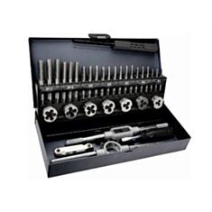 Набір мітчиків і плашок Topex 14A426 М3-М12 32 шт - фото