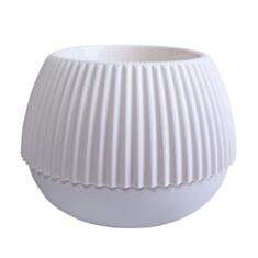 Горшок Алеана Бохо 116002 14 см белая роза - фото