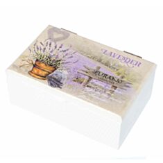 Дерев'яна скринька для прикрас Лаванда 123TP 15*10*6 см - фото