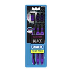 Зубна щітка Oral-B 01503 Всебічне чищення 40 Середня 3 шт - фото