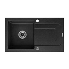 Кухонная мойка Deante Funk ZQQ 2113 76*44 см графитовая - фото