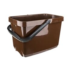 Відро для прибирання R-plastic RP25005 12 л коричневе - фото
