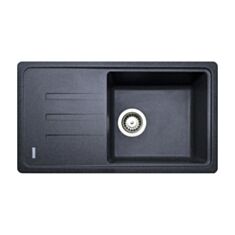 Кухонная мойка Adamant Slim Long 78*43,5*20 см графіт-13 - фото