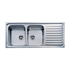 Кухонная мойка Тека Classic 2B 1D 10119023 116*50 см - фото