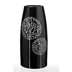 Ваза Eterna 210217 13*13*27 см черная - фото