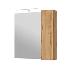 Дзеркальна шафа Ювента Bronx BrxMC-80 дуб Вотан - фото