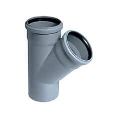Трійник каналізаційний Magnaplast Htplus 45° 110*110 мм - фото