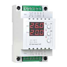 Терморегулятор для теплої підлоги Terneo K2 16А - фото