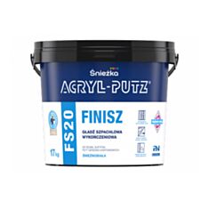 Шпаклівка фінішна Sniezka Acryl-Putz FS 20 акрилова 17 кг - фото