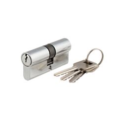 Циліндр FZB 13-43-60PC 60 мм 3 ключі хром - фото