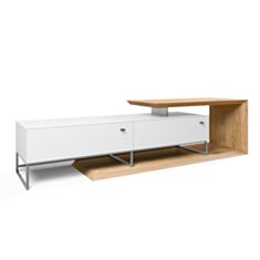 Тумба Merx Life ЛФ210 біла/дуб лофт 26008405 - фото