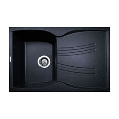 Кухонная мойка Adamant New Line 78*49,5*23,5 см чорний-03 - фото