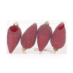 Набор елочных украшений шишки BonaDi 147-481 - фото