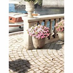 Декор Golden Tile Troyanda Sorrento №4 60Б341 25*33 бежевый - фото