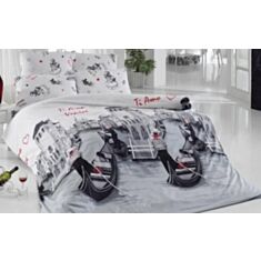 Комплект постільної білизни Romeo Soft Ranforce Venedik 2 * 160 * 220 - фото