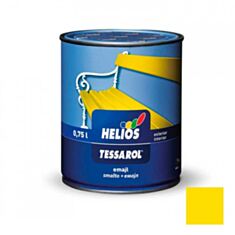 Емаль алкідна Helios Tessarol жовта 0,75 л - фото