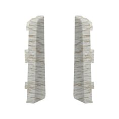 Комплект заглушок для плінтуса Arbiton Indo70 135 дуб платинум - фото