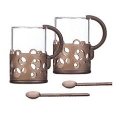 Горнятко з ложкою Tescoma FIZZY 646116 2 шт - фото