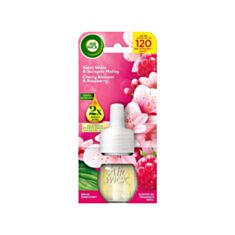 Ароматизатор повітря Air Wick Цвіт вишні та свіжість малини змінний флакон 19 мл - фото