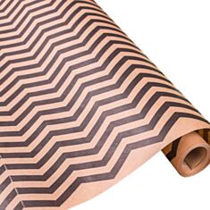 Бумага упаковочная Decorize 468-172 зигзаги 70 см - фото