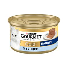 Корм для котів Gourmet Gold паштет з тунцем 85 г - фото