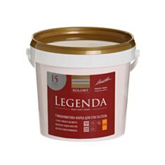 Інтер'єрна фарба акрилатна Kolorit Legenda С прозора 0,9 л - фото