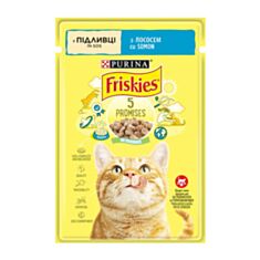 Корм для котів Friskies з лососем у підливці 85 г - фото