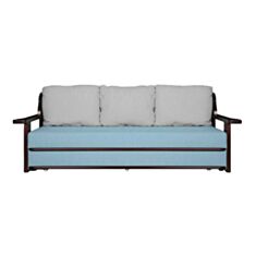 Диван Дрезден єврокнижка сизий - фото