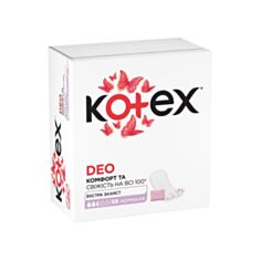 Прокладки щоденні гігієнічні Kotex Deo Normal Plus 56 шт - фото