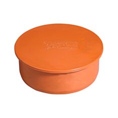 Заглушка каналізаційна Євротрубпласт зовнішня 400 мм - фото