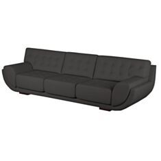 Диван Милан П3 черный - фото