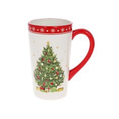 Чашка новогодняя Handmade story Елка 580 мл - фото