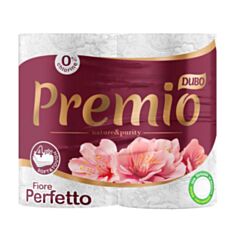 Папір туалетний Диво Premio Fiore Perfetto 4 шт - фото