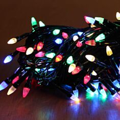 Гірлянда Конус 200 LED 13 м мультиколор - фото