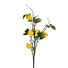 Штучна гілка Elisey Лимони 9127-002 92 см - фото