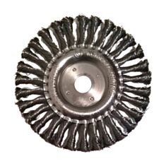 Щетка кольцевая NovoTools NTWWB20022ST плетеная сталь 200*22,2 мм - фото