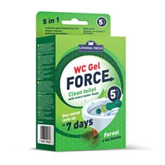 Диски для унітазів гелеві General Fresh Ліс 36 мл - фото