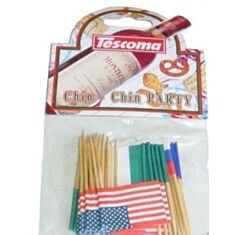 Шпажки-прапорці святкові Tescoma 639568 50шт - фото